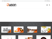 Tablet Screenshot of dysontools.com